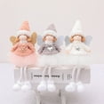 thumbnail image 5 of JHGoosa Christmas Plush Angel Hanging Ornaments Xmas Tree Pendant Home Christmas Decoration Girl Birthday Party Decor, 5 of 5