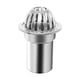 thumbnail image 4 of Tope de desagüe de desagüe del piso del techo, fácil de instalar, resistente al desgaste, el bloqueo de acero inoxidable para el balcón para el hogar 4 pulgadas, 4 of 8