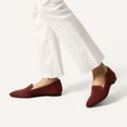 thumbnail image 7 of BURUDANI Women’s Pointed Toe Slip-On Knit Loafers, 7 of 7