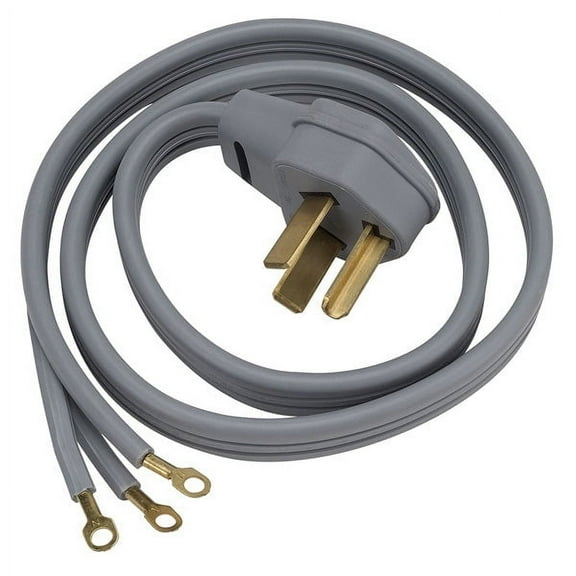 GE APPLIANCE WX09X10003 UNIVERSAL 5' 30AMP 3 WIRE DRYER CORD - GENUINE OEM PART