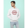 thumbnail image 2 of Sweet Summer Sweat Quote Hoodie Men -GoatDeals Designs, Male Small, 2 of 4