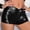 Black, variant on Womens Shorts New Sequins Beads Performance Dress Women's Performance Dress Set Shorts with
