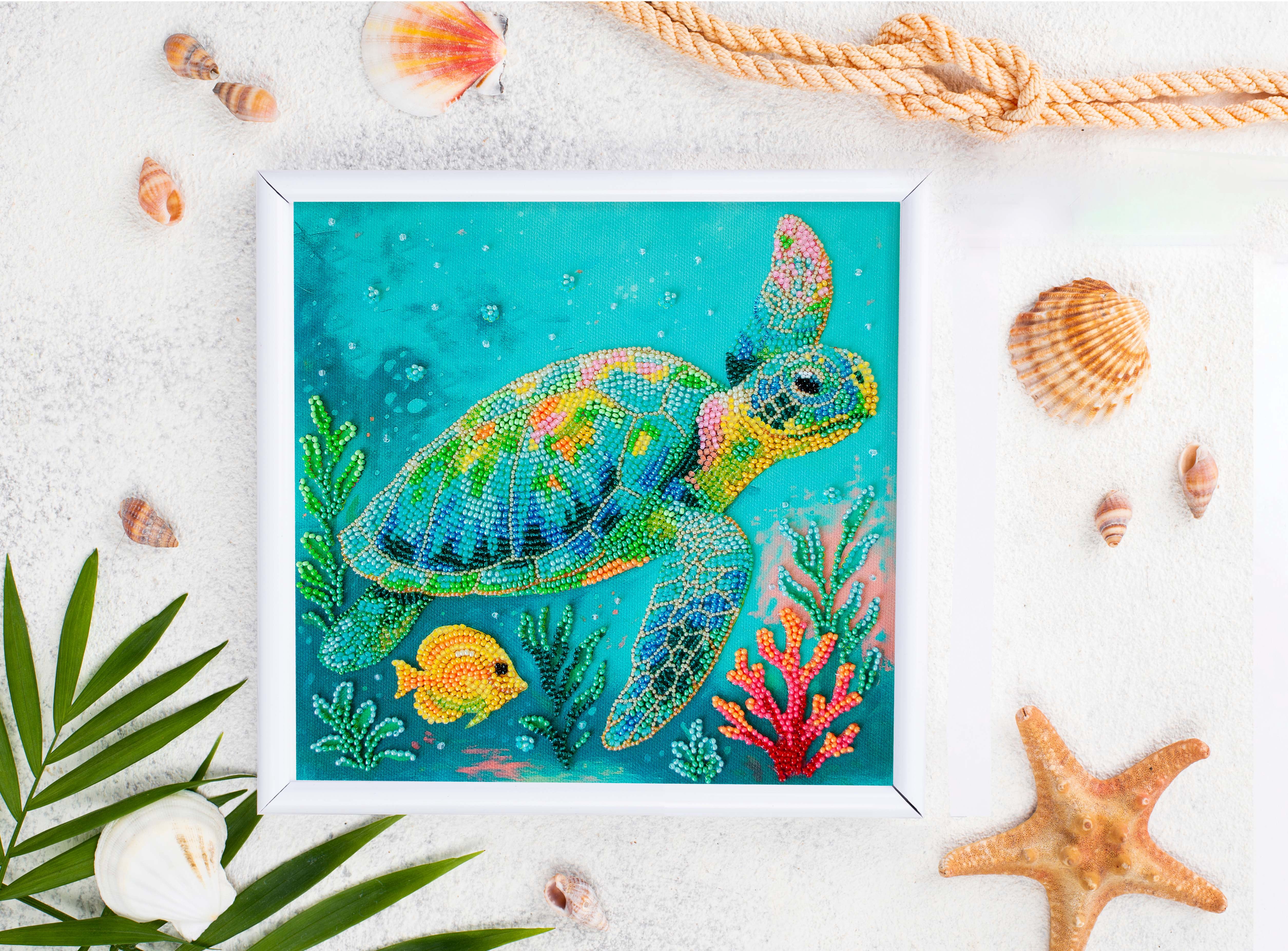 Bead Embroidery Kit - Ocean Traveler AB-954