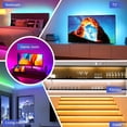 thumbnail image 4 of AMERTEER LED Strip Lights TV LED BackLight RGB LED Strip USB Powered for 24 Inch-60 Inch TV Mirror PC  APP Control Sync to Music  Bias Lighting  5050 RGB for Android iOS, 4 of 9