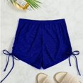 thumbnail image 2 of Baqcunre Swim Shorts Women, Bikini Bottoms for Women High Waist Breathable Chiffon Swim Shorts Full Coverage 2025 Summer Beach Bikini Bottoms, Women's Swimwear 1PC Blue1 M, 2 of 3