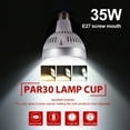 thumbnail image 1 of E27 35W P30 PAR30 LED Bulb Light Super Bright Spotlight Lamp for Home Studio, 1 of 8