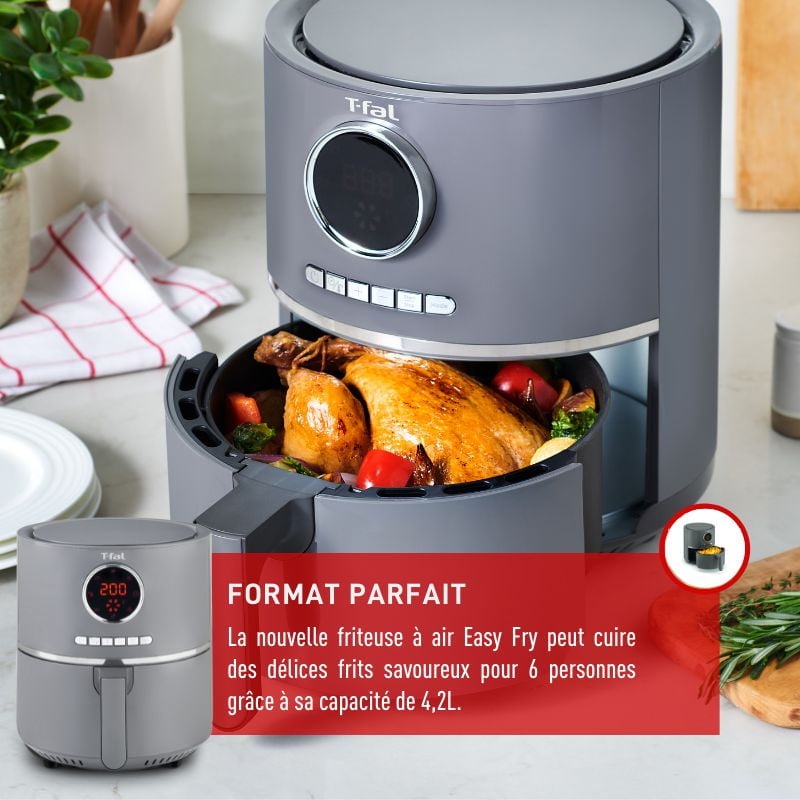 Friteuse à air T-fal Ultra Fry 4.2L Digital EY111B50