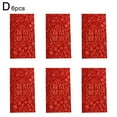 thumbnail image 4 of Daily Mix Store Enveloppe Rouge Grande du Nouvel An Sac Enveloppe Rouge du Nouvel An E1 B1 R3L4 N9O3 A5Q, 4 of 9