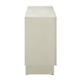 thumbnail image 3 of Windham Cream Wood Four Door Credenza with Adjustable Shelves, 3 of 6