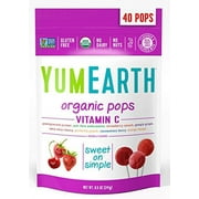 YumEarth Organic Vitamin C Lollipops, 8.5 Ounce Bag ( Packaging May Vary )