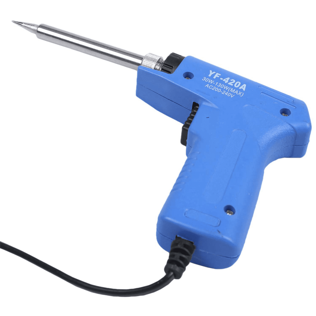 2X 220V 30W-130W Professional Stainless Dual Power Quick Heat-Up Adjustable Welding Electric Soldering Iron Tool US Plug