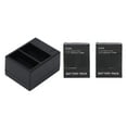 thumbnail image 4 of Dual Slot Battery Charger, ABS 5V 2A Input Camera Battery Chager 4.2V Output With 2 Batteries For Hero 2 3, 4 of 8