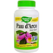 Nature's Way Pau d'Arco Inner Bark Dietary Supplement, 180 count