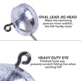 thumbnail image 2 of Goture 20Pcs Tube Jig Heads Fishing Hooks - Saltwater & Freshwater Water Drop Fishing Tube Jig Hooks Tube Baits Hooks for Bass Fishing - Tube Jig Heads, 2 of 7