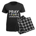 thumbnail image 5 of CafePress - Pray For Ukraine Women's Dark Pajamas - Women's Short Sleeve Print T-Shirt and Pants Dark Cotton Pajama Set, 5 of 7