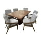 thumbnail image 2 of Comedor Dallas 6 Sillas SALVANTO Chapa De Nogal 160x100 cm, 2 of 7