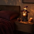 thumbnail image 6 of Sruoe Halloween Witch Owl Acrylic 2D Night Light Owl Table Lamp Vintage Fall Decor LED Desk Lamp for Home Bedroom Holiday Ornament, 6 of 7