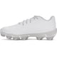 thumbnail image 1 of Zapatos Under Armour Glyde Sola RM JR Tacos de Softbol Blancos, 1 of 1