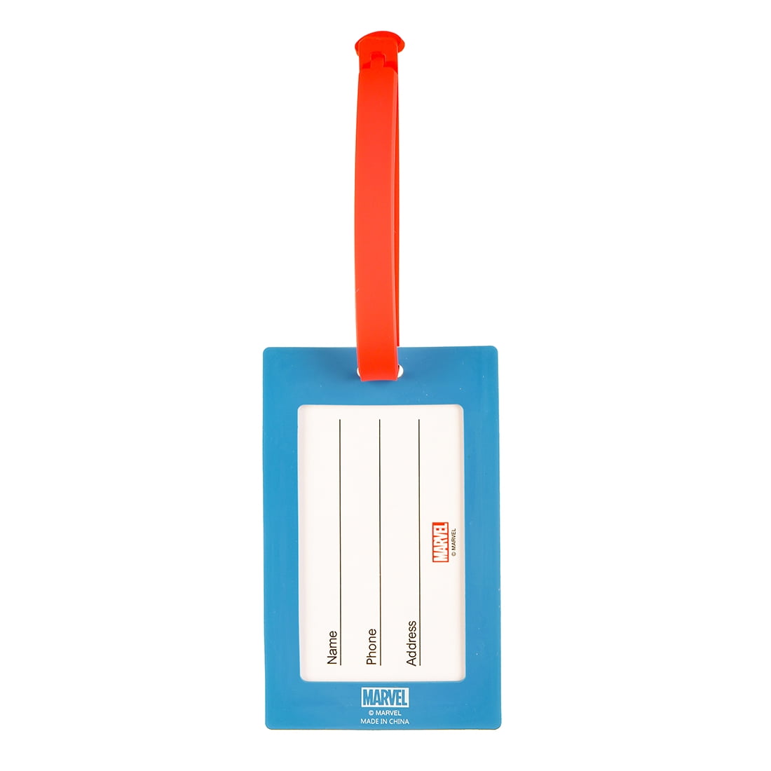 MINISO Marvel Luggage Tag for Journey Suitcase, Plastic Suitcase Tag