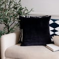 thumbnail image 5 of Ox Bay and Stacy Garcia 20" x 20" Onyx Velvet Reversible Cotton Adult Decorative Throw Pillow, 5 of 8