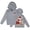 Grey, variant on Toddler Girls Hoodies Long Sleeve Sweatshirt Christmas Printed Hoody Kids Cute Pullovers Top Clothes Trendy Fall Outfits Size 3-4T,Orange
