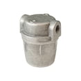 thumbnail image 2 of Oil Strainer Filter Full Aluminum Transparent Cup 3/8" 1/2" 3/4 1 Medium Fuel Filter Water Separator for Boiler and Burner, 2 of 5