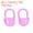 Pink, variant on Crochet Stitch Markers, 100 Pack Plastic Knitting Markers Locking Stitch Marker for Sewing, Pink