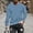 01 Light Blue, variant on T Shirts for Men Oversized Men's Solid Color Long Sleeve Tops Lightweight Crew Neck Tee Shirt Casual Gym Sports Pullover Outdoor Walking Workout Running Top