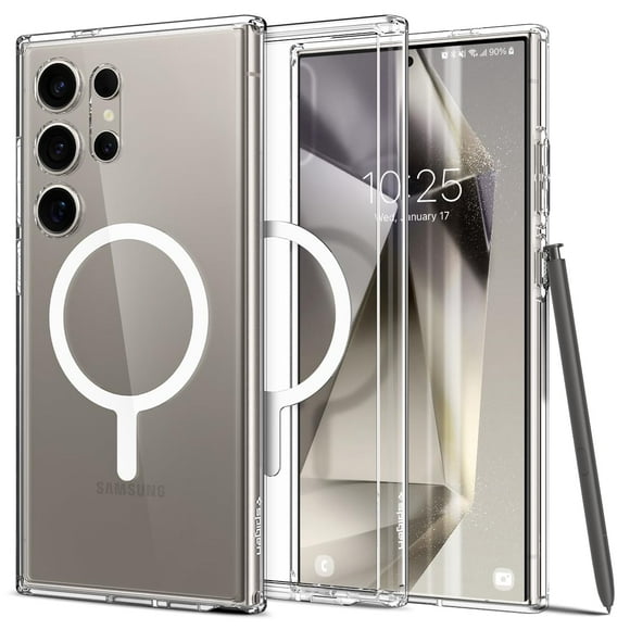 Anillo metálico Case Spigen Ultra Hybrid MagFit Galaxy S24 Ultra