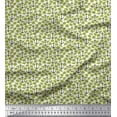 thumbnail image 1 of Soimoi polyester Crepe Fabric Fish & Anchor Hook Nautical Decor Fabric Printed Yard 52 Inch Wide, 1 of 1