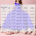 thumbnail image 3 of Girls Floor Length Princess Dresses,Cozy Satin Sleeveless Maxi A Line Solid Color Gown for Pageant Wedding Flower Girl Birthday Party Ceremony Blue 2-3 Years, 3 of 6