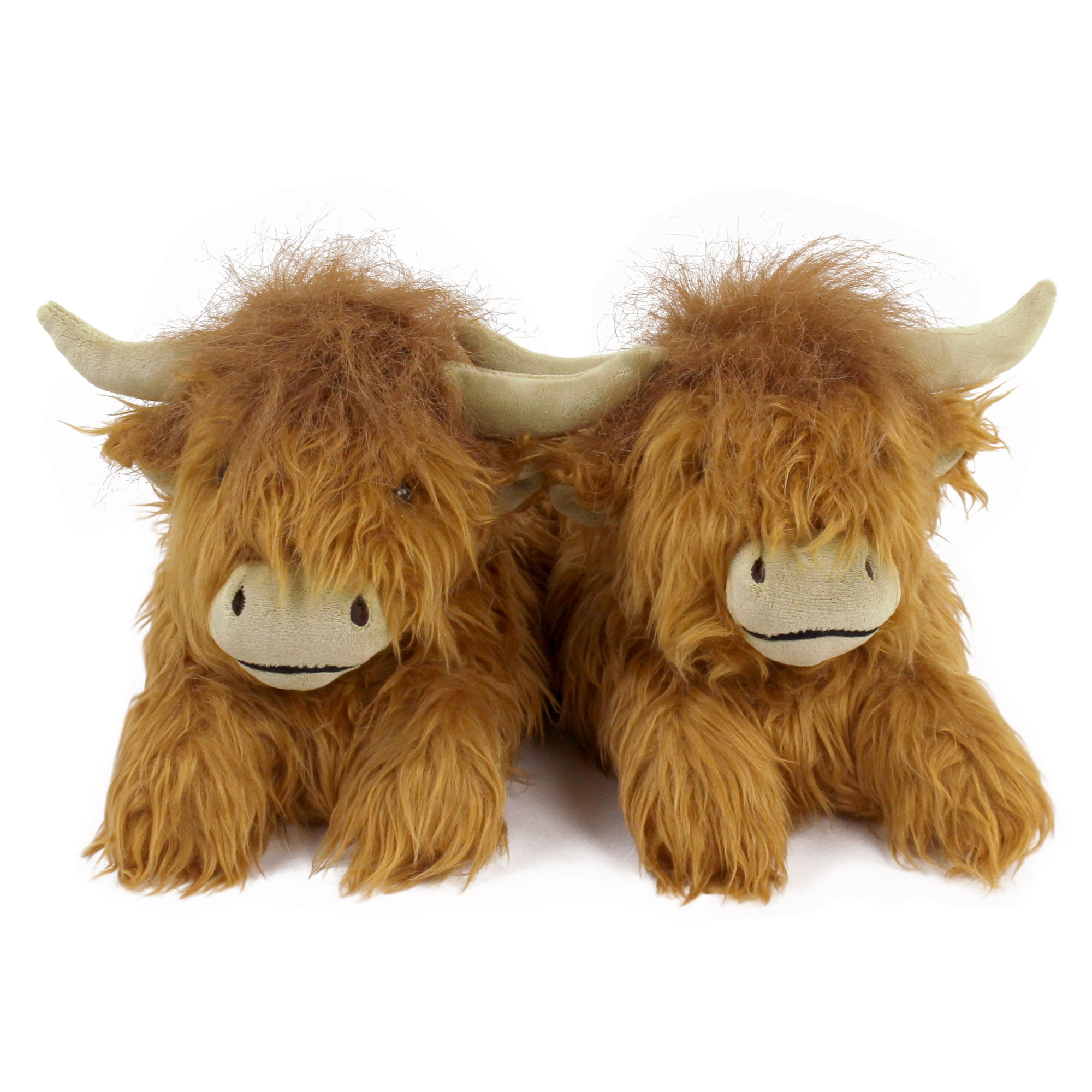 highland cow slippers