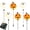 H, variant on ICQOVD Halloween Lights,Solar Powered Outdoor Garden Lights,Waterproof Landscape Lighting for Patio,Yard,Halloween Decor,Outdoor Halloween Decorations Lights