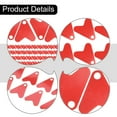 thumbnail image 2 of 100 Pcs Leurres de Pêche en Plastique Queue de Poisson Appâts Accessoires S, 2 of 9