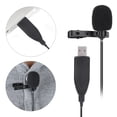thumbnail image 4 of Lapel Microphone,USB Computer Recording Lapel USB Microphone Mini Lapel Microphone Unrivaled Performance, 4 of 9