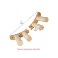 thumbnail image 2 of 2pcs Segmented Curved Cat Scratching Post Cat Climbing Frame Made Of Pine Suitable For Indoor Cat Climbing And Jumping Maximum Load: 12kg(26lb), 2 of 5