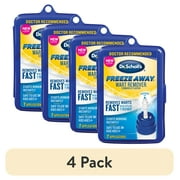 (4 pack) Dr. Scholl's Freeze Away Wart Remover, 7 Treatments