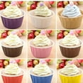 thumbnail image 6 of Bakexcel White Baking Cups,50pcs 3.5oz Cupcake Liners,Christmas Muffin Cupcake Liners, Cupcake Wrappers,Cupcake paper, Paper Cupcake Liners Holder,Disposable Ramekins,Muffin Pan Baking Cups, 6 of 6