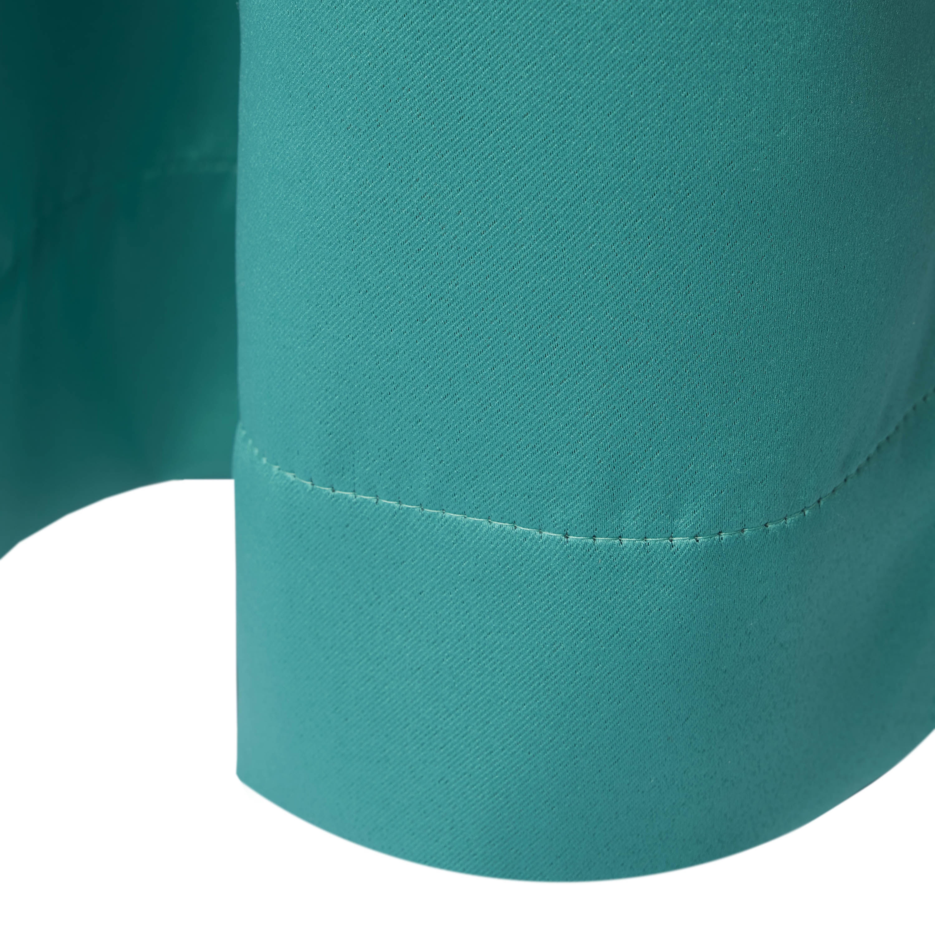 Your Zone Room Darkening Curtain Panel Pair, Set of 2, Teal Moss, 30 in W x 63 in L