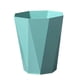 thumbnail image 2 of Pequeño bote de basura minimalista para lavandería de hotel y baño. verde, 2 of 8