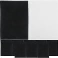 thumbnail image 1 of 10 hojas de papel Kraft en blanco hojas de fieltro autoadhesivas multipropósito para hacer arte y manualidades (negro), 1 of 5