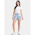 thumbnail image 5 of Time and Tru Women's Utility Short, 4" Inseam, Size Range 2-20, 5 of 5