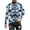 Blue, variant on Dagegui Men's Camo Long Sleeve Fall Shirts Casual Crewneck Pullover Shirt Slim-Fit Camouflage Print Athletic Tees Tops Outdoor Vacation Travel T-Shirts Navy M