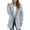 Blue, variant on ZyeKqe Womens Cardigan Winter Fuzzy Sherpa Long Sleeve Lapel Warm Open Front Hooded Outerwear Jacket Coat with Pockets