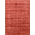 thumbnail image 1 of Ahgly Company Indoor Rectangle Mid-Century Modern Red Solid Area Rugs, Swatch Sample, 1 of 6