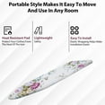 thumbnail image 4 of Ironing Board Cover and Pad 57.8×18.8in Ironing Board Cover with Elastic Edges Scorch Resistant Ironing Board Cover Set with Ironing Mat 4 Fasteners Easy Install Printed Pattern for Dorm Laundry, 4 of 8