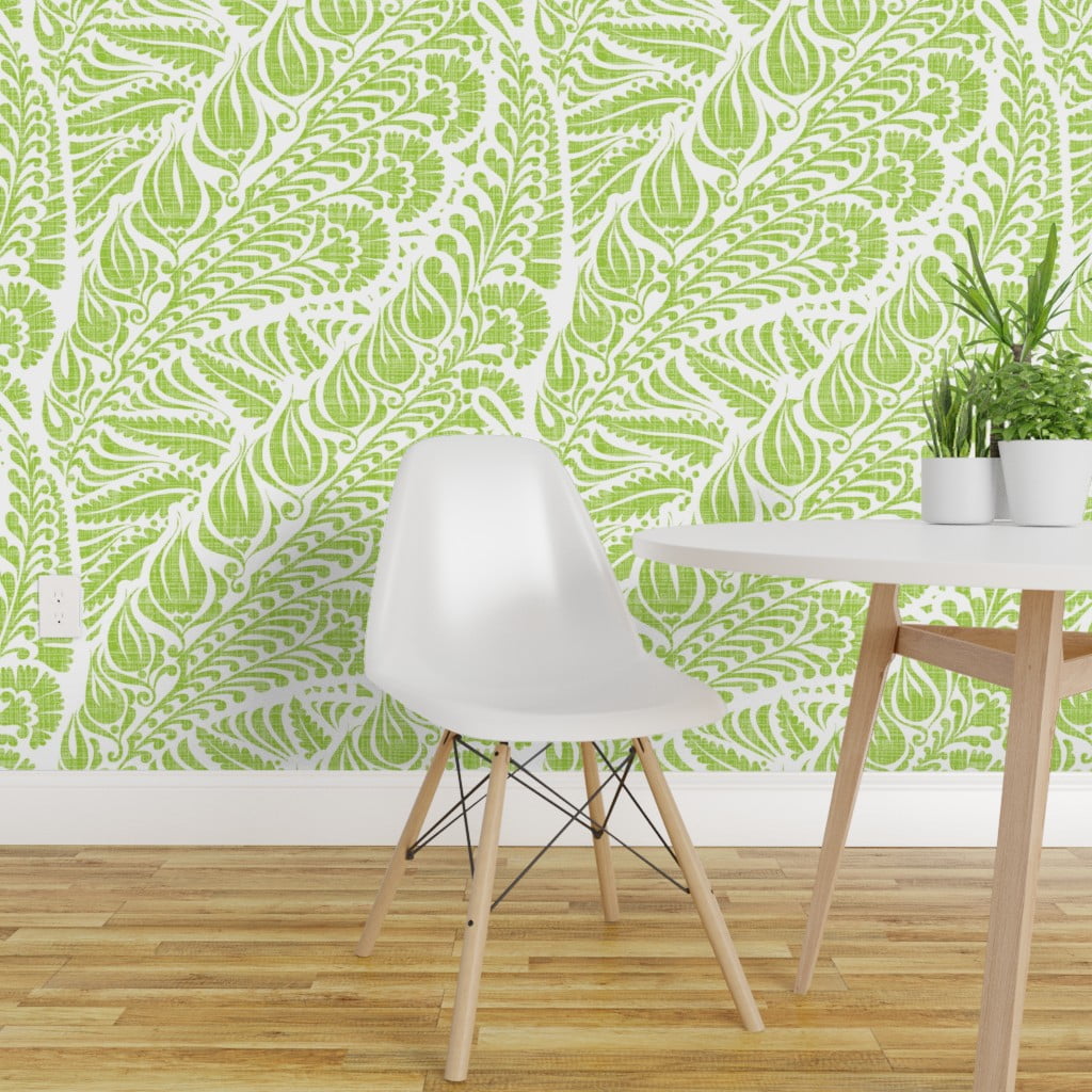 Peel-and-Stick Removable Wallpaper Botanical Flowers Floral Garden