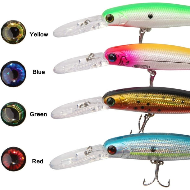 Tying-Sticker 100*Holographic Fishing Lure Eyes Artificial 3D-Fish Eyes For  Fly