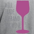 thumbnail image 3 of CafePress - Husband For Wine Hooded Sweatshirt - Pullover Hoodie, Hooded Sweatshirt, 3 of 4