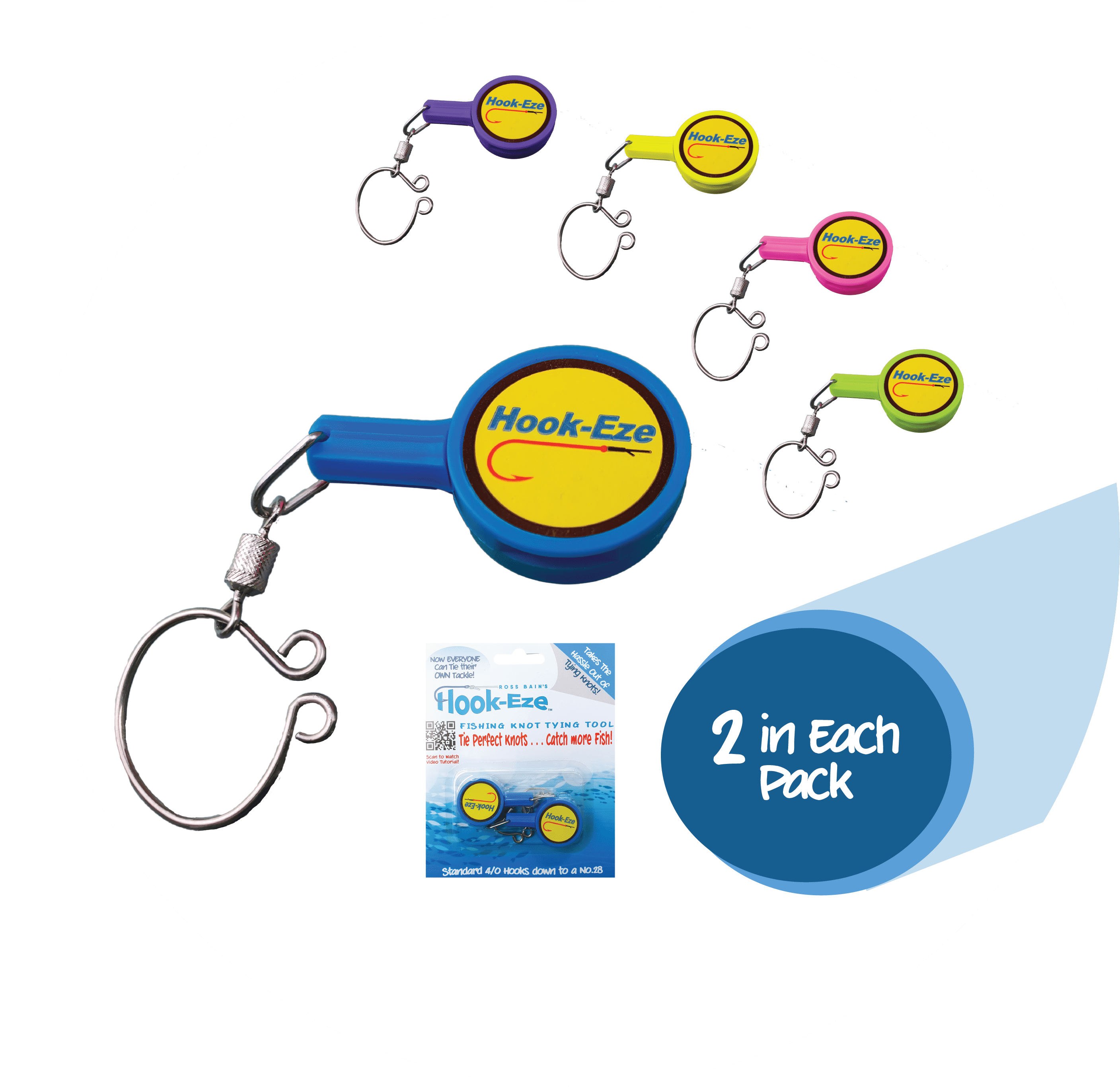 Hook-Eze Tackle Box Key Ring Bottle Opener for Fishing and Beer